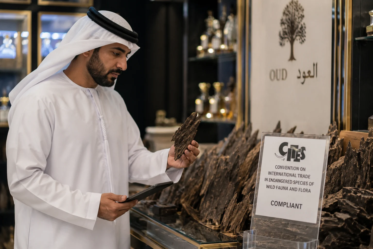 CITES documentation and agarwood regulation